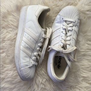 Adidas SuperStar All-White Size 7.5